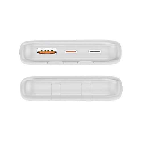 S-Link Powerbank - IP-G16L 10000mAh (3x Type-C, Lightning, 20W PD, led, fehér)