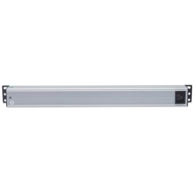   Manhattan elosztó - 19" 1U Rackmount elosztó, 8db C19 aljzat, 2m eltávolítható kábel, ki-be kapcsológomb