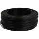 Biztonságtechnikai kábel, fekete, 6 eres, 6x0,5 mm2, 100 m