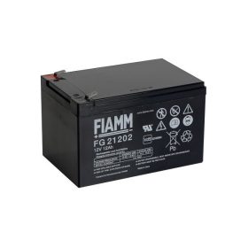   FIAMM FG21202 ipari zárt (zselés) ólomakkumulátor, 12 V, 12 Ah
