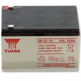   YUASA NP12-12 szünetmentes riasztó akkumulátor, 12 V, 12 Ah