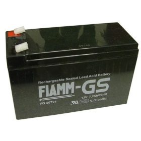   FIAMM FG20721 ipari zárt (zselés) ólomakkumulátor, 12 V, 7,2 Ah