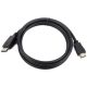 Gembird CC-DP-HDMI-6 Display Port  - HDMI Kábel, HDMI, fekete