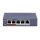 Hikvision DS-3E0105P-E/M(C) PoE switch, 5 port