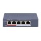 Hikvision DS-3E0105P-E/M(C) PoE switch, 5 port