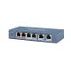 Hikvision DS-3E0106HP-E PoE switch, 4 port