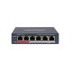 Hikvision DS-3E0106P-E/M(B) PoE switch, 6 port