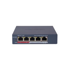 Hikvision DS-3E1105P-EI/M(V2) PoE switch, 5 port