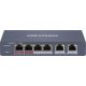Hikvision DS-3E1106HP-EI PoE switch, 6 port