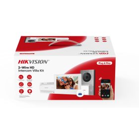   Hikvision DS-KIS705EY - 2-vezetékes egylakásos audio, video kaputelefon szett