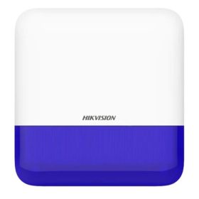   Hikvision DS-PS1-E-WE(BLUE Indicator) - Kültéri, Rádiós hang-fényjelző