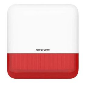   Hikvision DS-PS1-E-WE(RED Indicator) - Kültéri, Rádiós hang-fényjelző