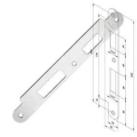 Assa Abloy EA324 Zárpajzs