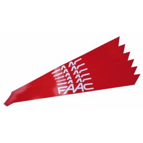 FAAC Fényvisszaverő matrica sorompókarhoz (490117)