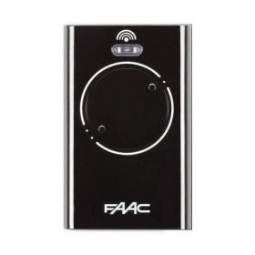   FAAC XT2 433 SLH LR 2 csatornás távirányító, fekete (7870071)