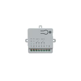   KEY-KUBEU bluetooth interfész, 2 db 5A, NO relé kimenettel, KUBE-SMART app szükséges. KEY vezérléshez