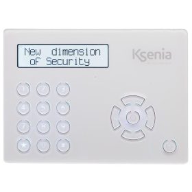 Ksenia ergo-M - fehér LCD kezelő ü