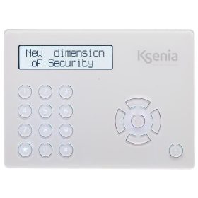 Ksenia ergo wls - fehér LCD kezelő