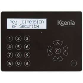 Ksenia ergo wls - fekete LCD kezelő