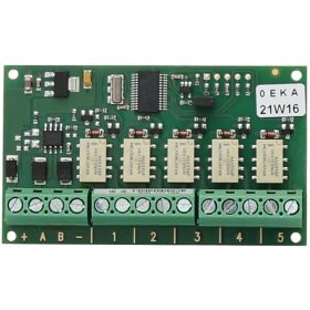 Ksenia auxi-R - 5 relés PGM-bővítőmodul