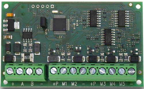 Ksenia auxi-A - 5 analóg be/kimenetes I/O-modul (0-10 V)