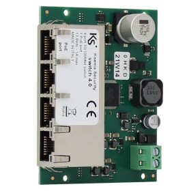Ksenia switch 4.0 - 4 portos (1 PoE) switch