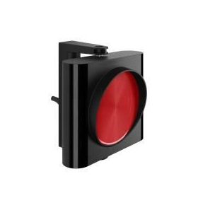   ASFERA801LR LED-es forgalomirányító lámpa, Piros, 80mm, 24Vac/Vdc