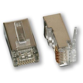 RJ45 Csatlakozó, STP, Cat.6