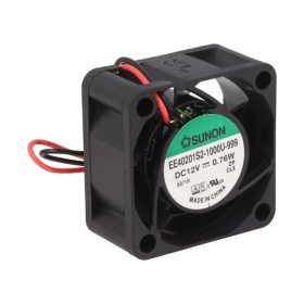 Ventilátor, 40 x 40 x 20 mm, 12 V DC