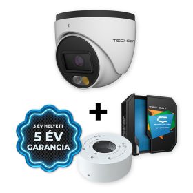   Techson TCI MS6 E004 WI AM -2.8 + JS + SCSTD1 4 Mpx-es IP kamera Kötődobozzal és SmartCenter STD licenccel