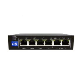 Techson TCS-AMHP4-2MU Hi PoE switch, 4 port