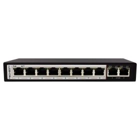Techson TCS-AMHP8-2MU Hi PoE switch, 8 port