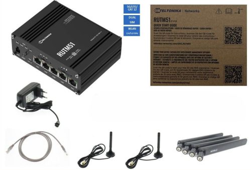 Teltonika RUTM51 ipari 5G router