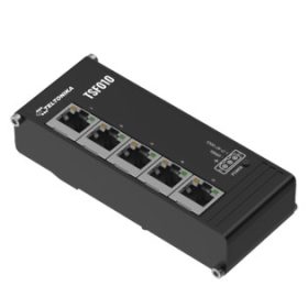 Teltonika TSF010 ipari Switch, 5 port
