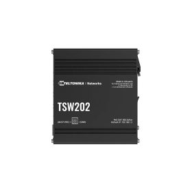 Teltonika TSW202 industrial PoE switch, 10 port