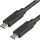 USB C Adatkábel, USB, fekete