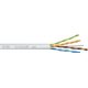 Bitner TI0044-305 Cat.6 U/UTP kábel, szürke, 4x2 eres, 0,54 mm2, 305 m
