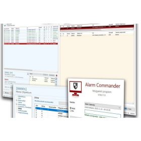 Alarm Commander kieg. vevő csatlakoztatás IP-n