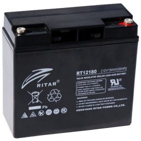 Ritar RT12180-F13 zárt ólomakkumulátor, 12 V, 18 Ah