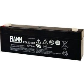   FIAMM FG20201 ipari zárt (zselés) ólomakkumulátor, 12 V, 2 Ah
