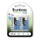 Uniross UN4AA2700 elem méretű akkumulátor, 1,2 V, 2,7 Ah