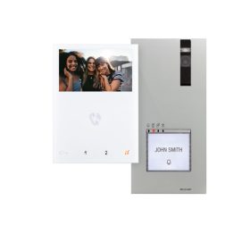   Comelit 8461VQ - 2-vezetékes többlakásos audio, video kaputelefon szett