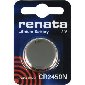 Renata CR2450N B1 lítium gombelem, CR2450, 3 V, 540 mAh