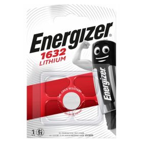 Energizer lítium gombelem, CR1632, 3 V, 130 mAh
