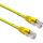 Excel 100-485 Cat.6 U/UTP patchkábel, sárga, 0,5 m