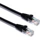Excel 100-371 Cat.6 U/UTP patchkábel, fekete, 4x2 eres, 3 m