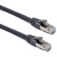 Excel 100-176 Cat.6a F/FTP patchkábel, szürke, 0,5 m