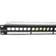 Excel 100-095 Patchpanel, 24 port, Üres, moduláris, 1U, 19