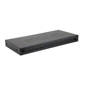   Excel 200-462 Patch panel, multimódosú, 50/125, OM2, 19” rackbe szerelhető, LC-LC