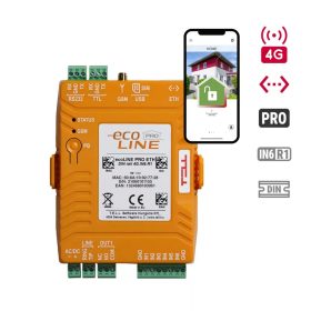   TELL gsmT4G_ecoLINE_PRO DIN RAIL - ETH.4G.IN6.R1 4G Kommunikátor